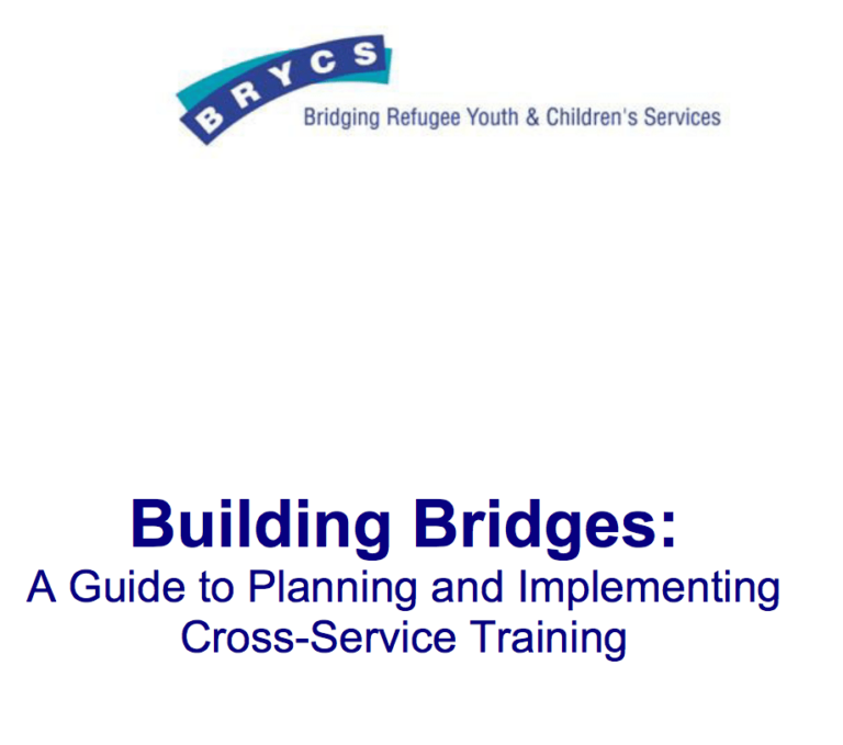 Building Bridges – a Guide to Planning and Implementing Cross-Service Training