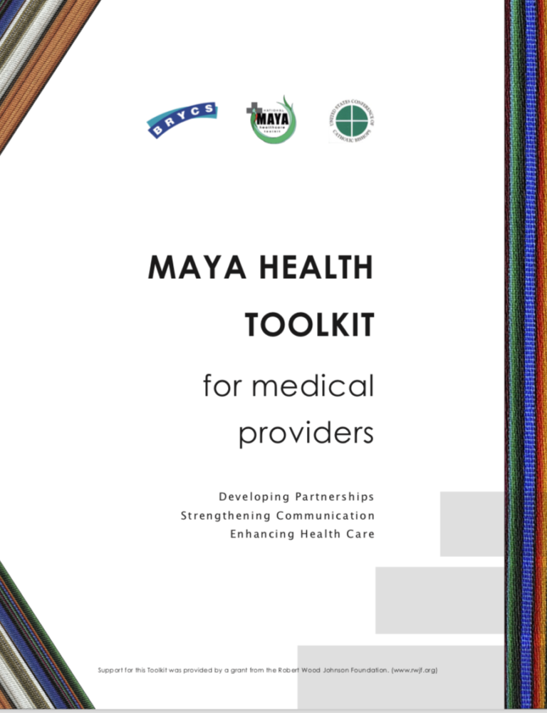 Maya Health Toolkit for Medical Providers