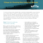 5 Steps for Choosing Data Collection Methods