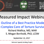 An Outline of a Best Practice Model for Working With Survivors of Torture