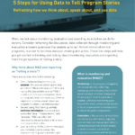 5 Steps for Using Data to Tell Program Stories