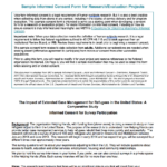 Sample Informed Consent Form