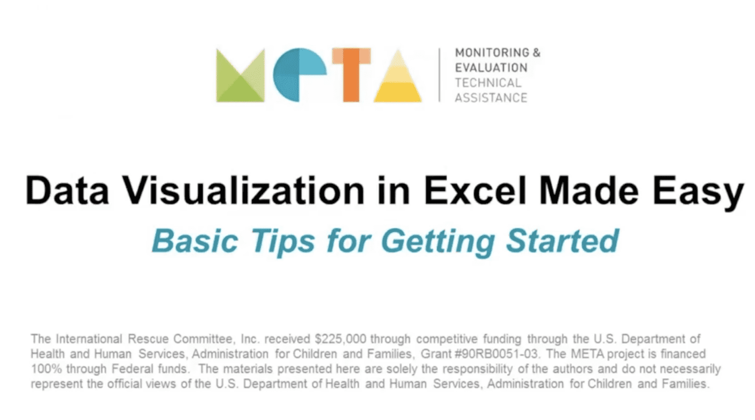 Data Visualization in Excel Made Easy - Switchboard