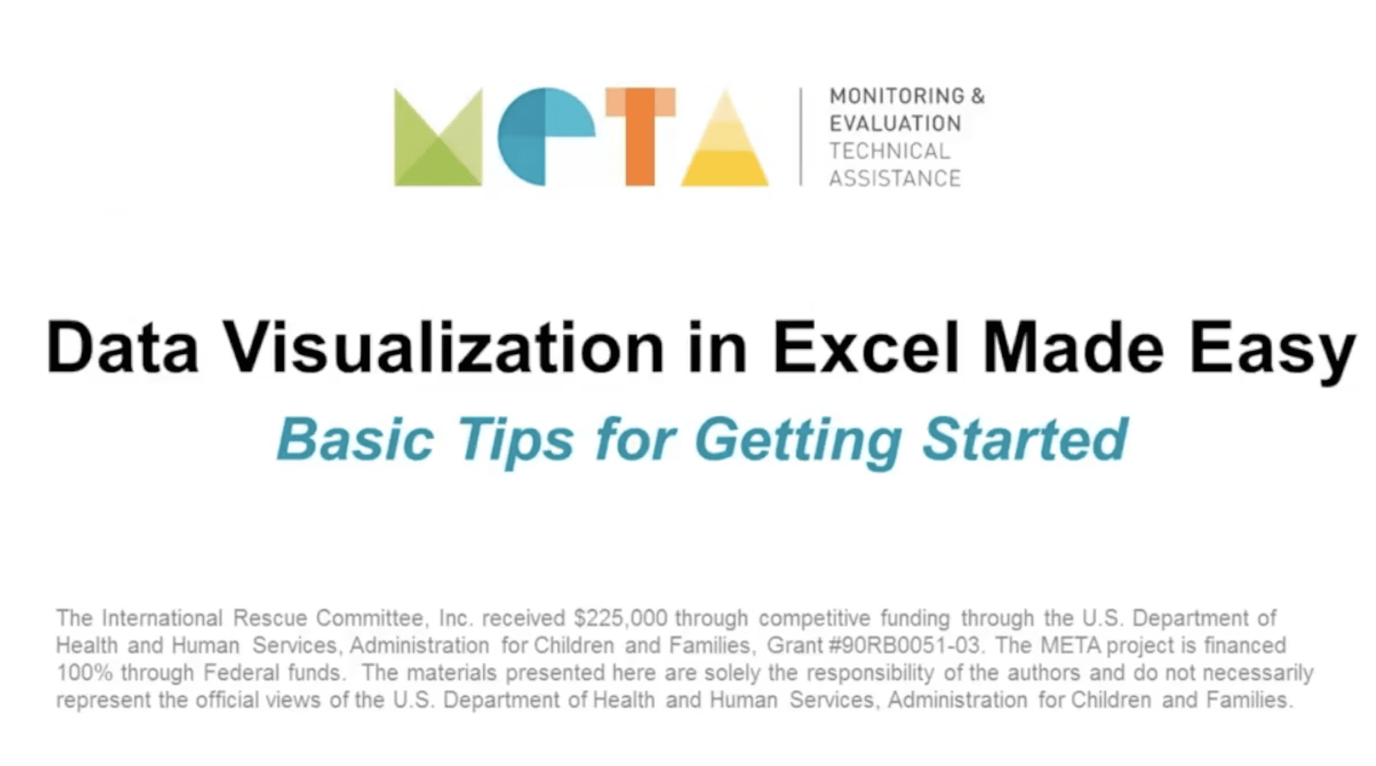 Data Visualization in Excel Made Easy - Switchboard image.