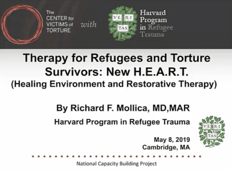 Therapy for Refugees and Torture Survivors: New H.E.A.R.T. Model