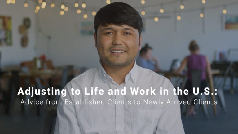 Adjusting to Life & Work in the U.S. – Advice from Established Clients to Newly Arrived Clients