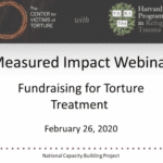 Fundraising for Torture Treatment