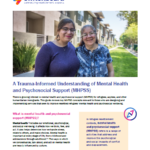 A Trauma-Informed Understanding of Mental Health and Psychosocial Support (MHPSS)