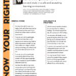 Know Your Rights
