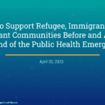 How to Support Refugee, Immigrant, and Migrant Communities Before and After the End of the Public Health Emergency