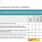 Organizational M&E Standards and Capacity Assessment