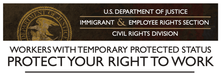 Workers with Temporary Protected Status, Protect Your Right to Work