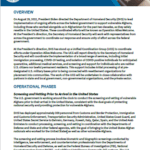 Fact Sheet on Operation Allies Welcome (OAW)