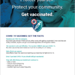 Get the Facts: Protect Yourself. Protect Your Community. Get Vaccinated.