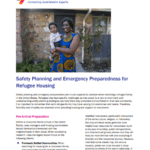 Safety Planning and Emergency Preparedness for Refugee Housing