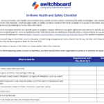 In-Home Health and Safety Checklist