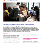 Service and Health Care Provider Collaboration: Promoting Clients’ Health Through Improved Coordination