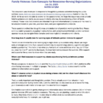 Family Violence: Core Concepts for Newcomer-Serving Organizations