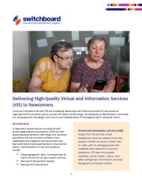 20251223-Written Resource - Delivering High-Quality Virtual and Information Services (VIS) to Newcomers - 20251223