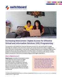 20260112-Increasing Newcomers’ Digital Access for Effective Virtual and Information Services (VIS) Programming - 20260112