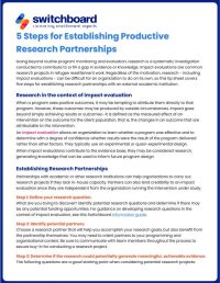 20260206-5 Steps for Establishing Productive Research Partnerships - 20260206