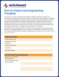 20260316-End of Project Learning Meeting Template - 20260316