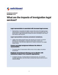 20260327-Evidence Summary - Legal Services