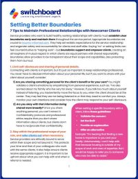 20260511-Written Resource (Tip Sheet)_ Setting Better Boundaries - 20260511