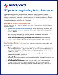 20260601-Written Resource_ 5 Tips for Strengthening Referral Networks (Tip Sheet) - 20260601