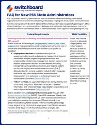 FAQ for New RSS State Administrators