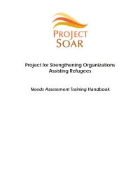 SOAR Needs Assessment Handbook