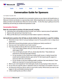 conversation guide